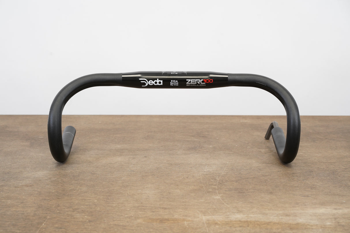 44cm Deda Elementi Zero100 Shallow Alloy Compact Road Handlebar 31.7mm Zero 100