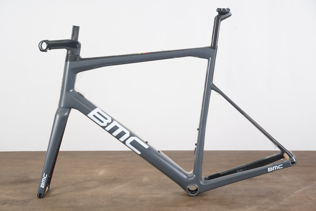 NEW 2019 61cm BMC Teammachine SLR01 Disc Team MOD Frameset GRY-RED-BLK