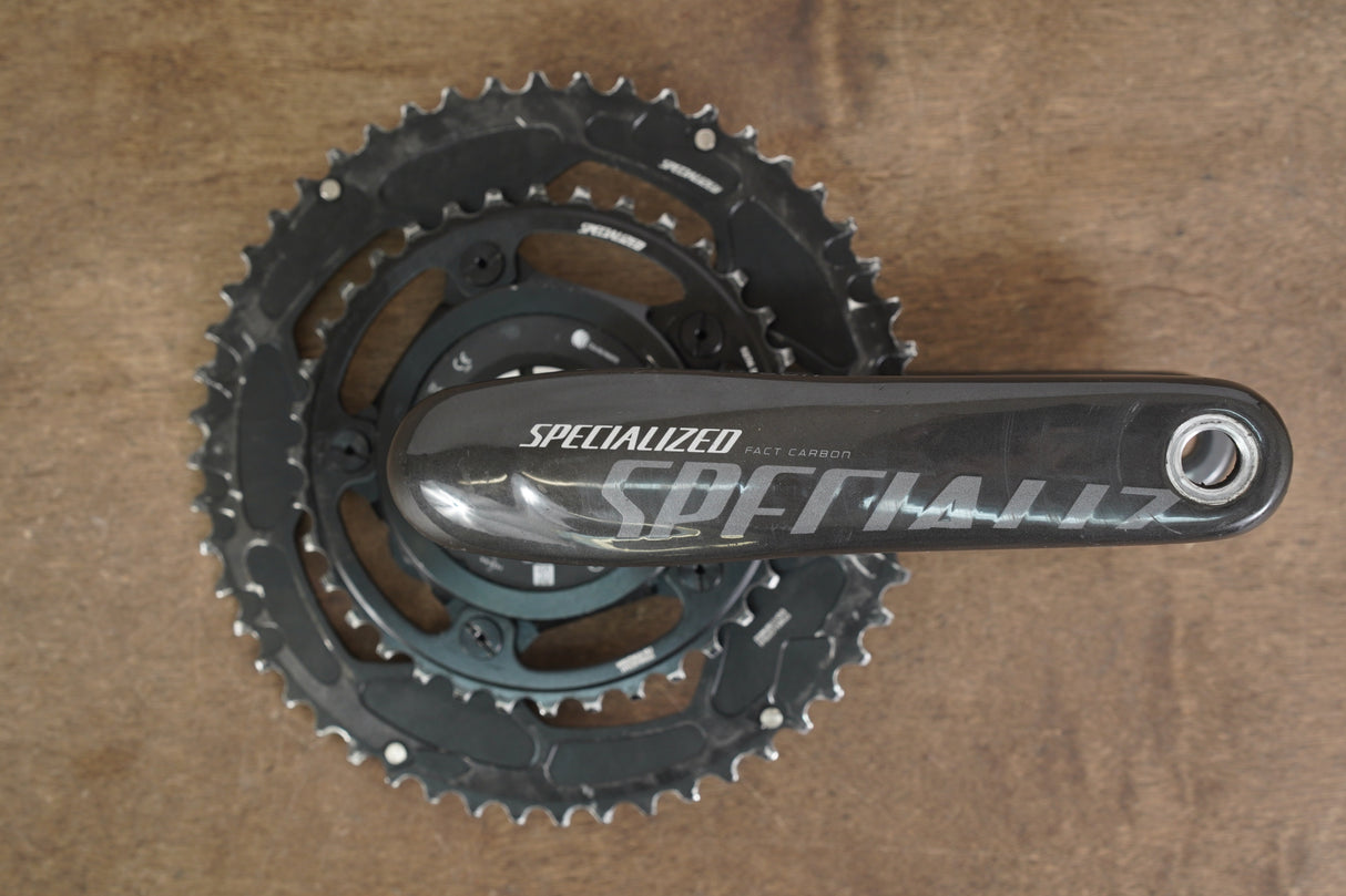 172.5mm 52/36T Specialized Quarq DZero Power Meter Carbon Crankset