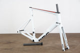 NEW 2021 61cm BMC Timemachine ROAD 01 TMR01 Disc Team Frameset WHT-BLK-RED
