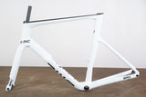 NEW 2021 61cm BMC Timemachine ROAD 01 TMR01 Disc Team Frameset WHT-BLK-RED