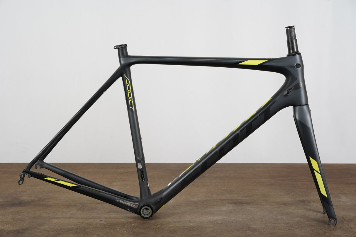 56cm Scott Addict 10 Carbon Rim Brake Road Frameset
