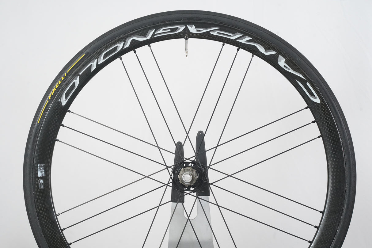 Campagnolo Bora One 35 Carbon Tubular Disc Brake Wheelset Campagnolo 11 Speed