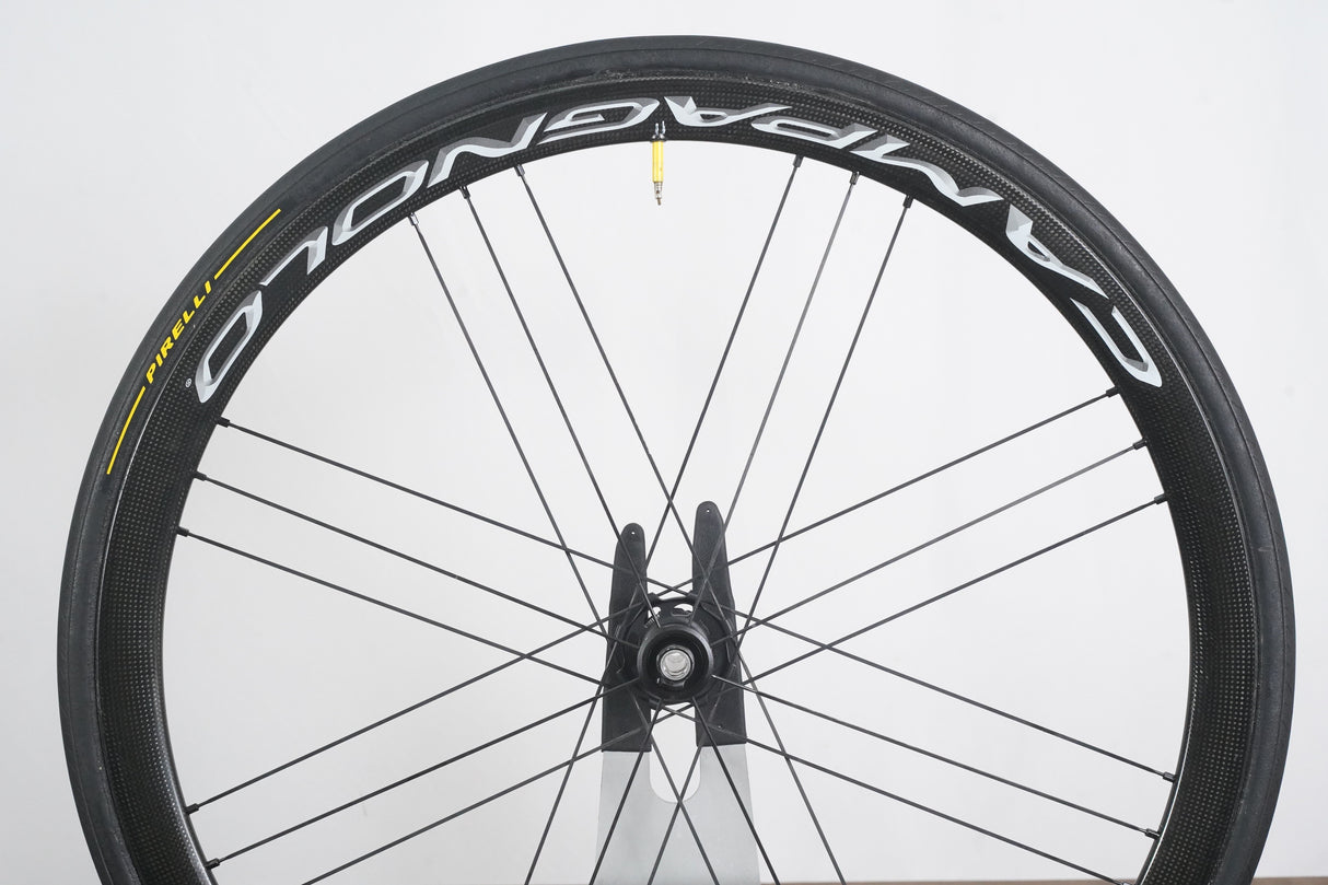 Campagnolo Bora One 35 Carbon Tubular Disc Brake Wheelset Campagnolo 11 Speed