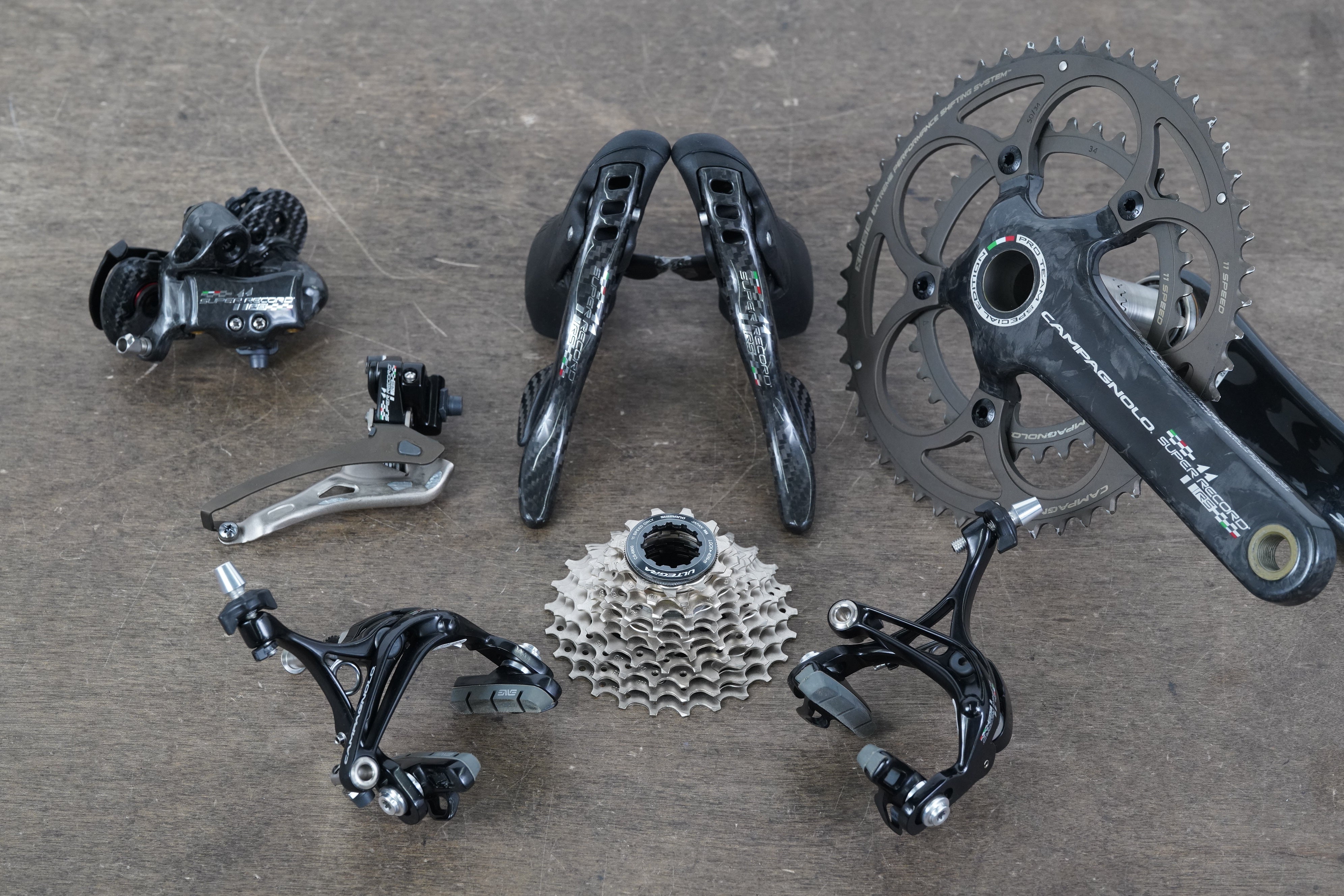 Campagnolo Super Record RS 11 Speed Mechanical Rim Brake Road Full