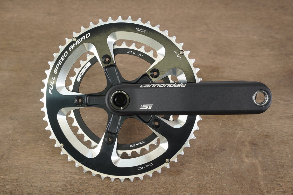 172.5mm 52/36T Cannondale Si Hollowgram Road Crankset