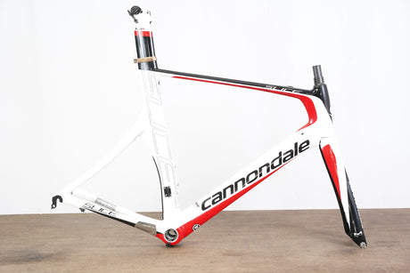 60cm Cannondale Slice Hi-Mod Carbon Rim Brake TT Triathlon Frameset HiMod