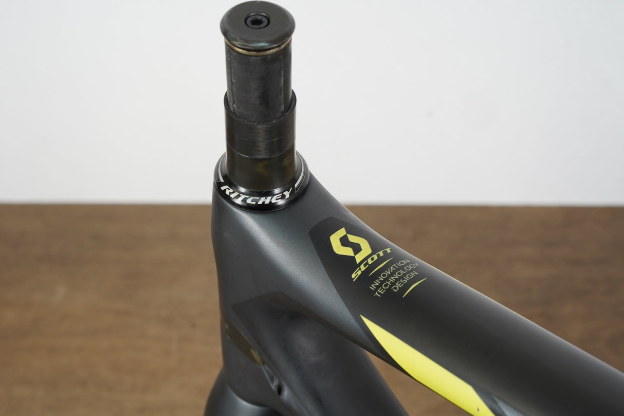 56cm Scott Addict 10 Carbon Rim Brake Road Frameset