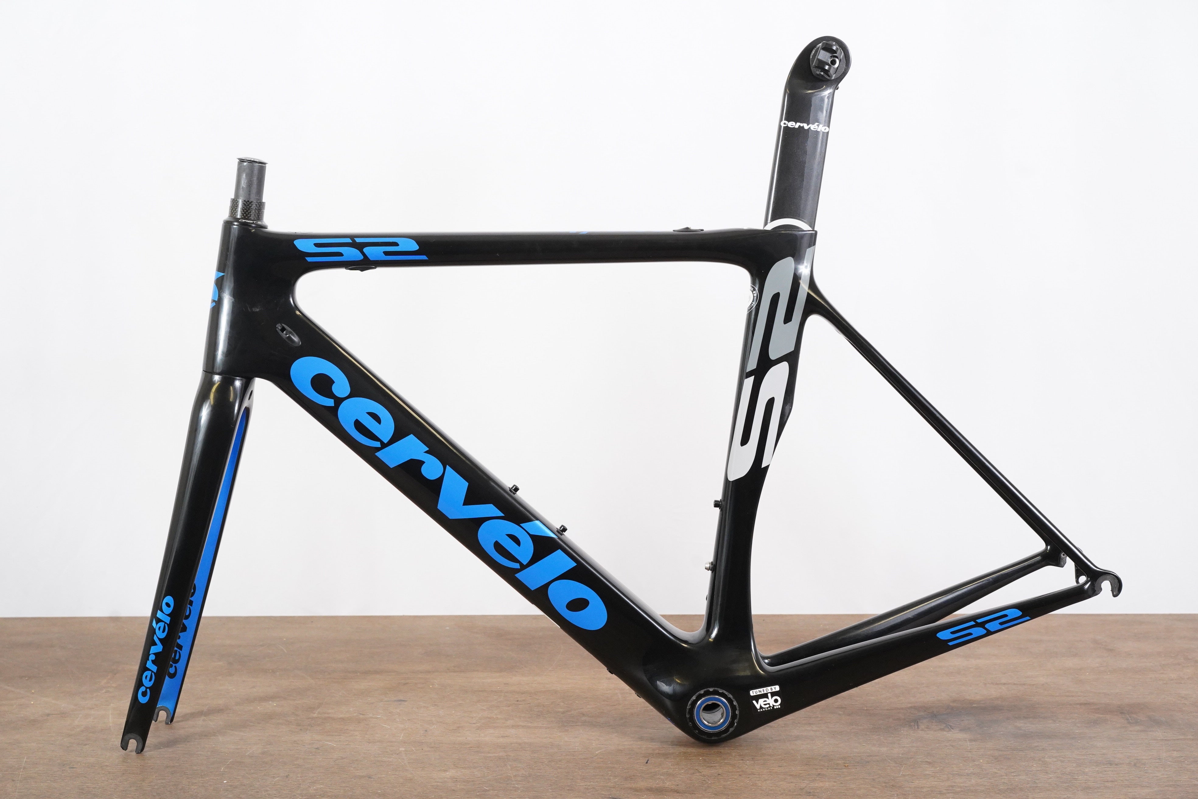 Damaged* 54cm Cervelo S2 Carbon Aero Rim Brake Road Frameset