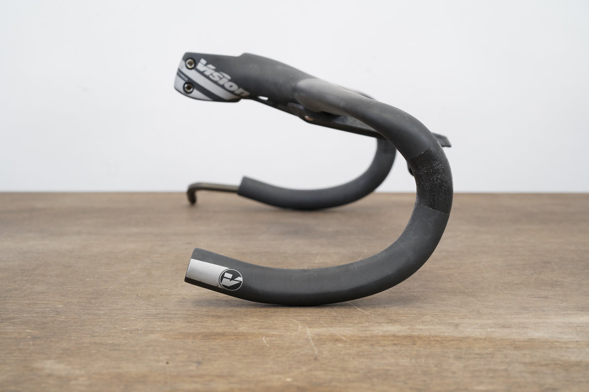42cm Vision Metron 5D 100mm -6 Degree Integrated Carbon Barstem Handlebar + Mount