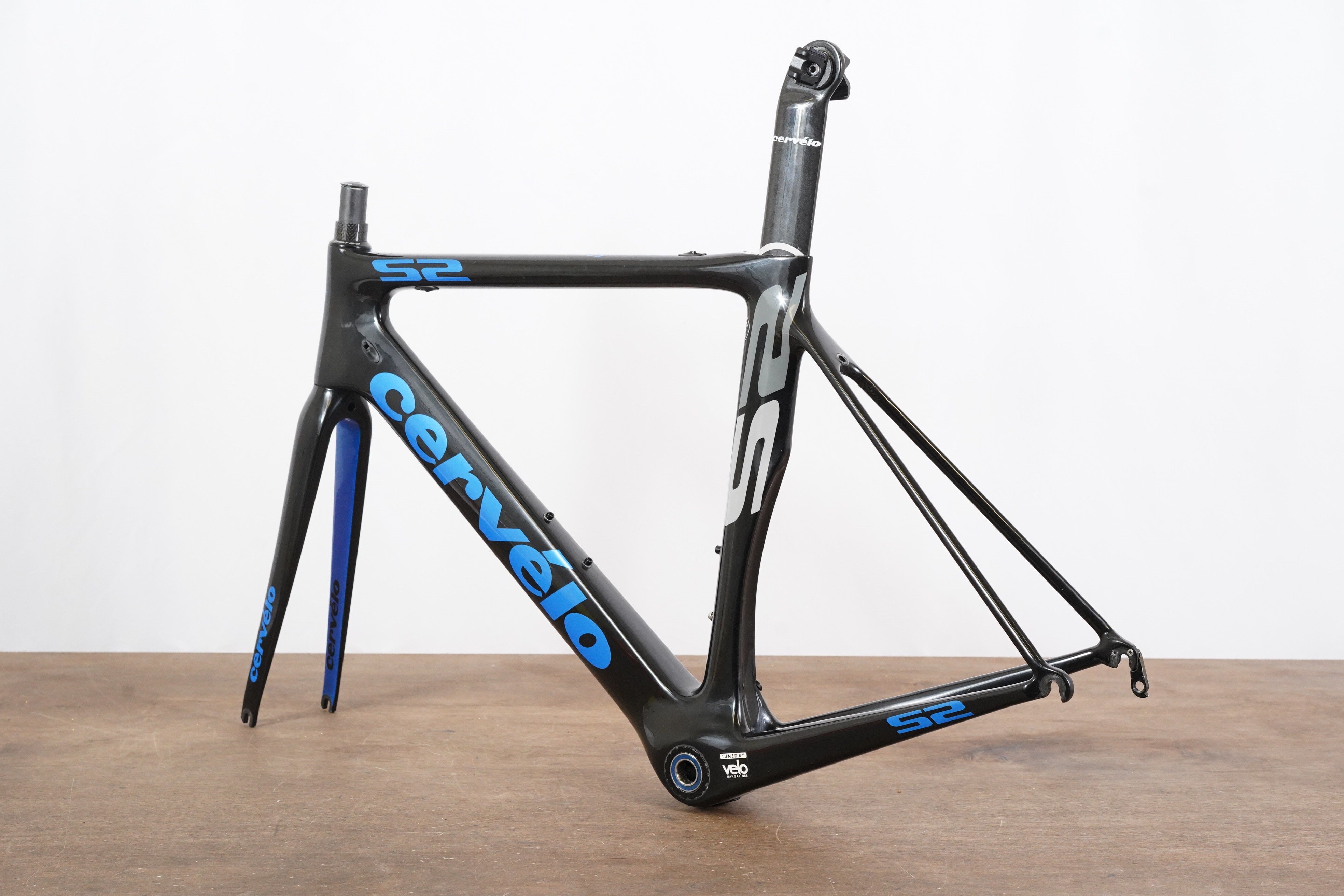 Damaged* 54cm Cervelo S2 Carbon Aero Rim Brake Road Frameset