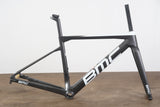 NEW 2022 47cm BMC Teammachine SLR01 Disc Team Frameset FRS CBN-WHT-WHT
