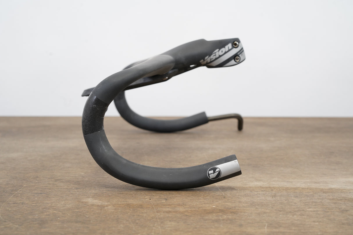 42cm Vision Metron 5D 100mm -6 Degree Integrated Carbon Barstem Handlebar + Mount