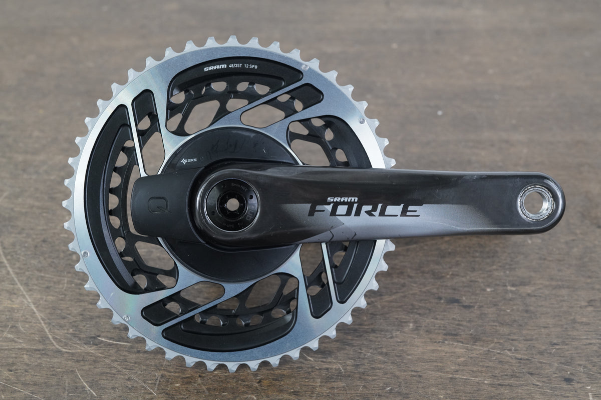 172.5mm 48/35T DUB SRAM Force AXS D1 Quarq Power Meter Crankset 742g
