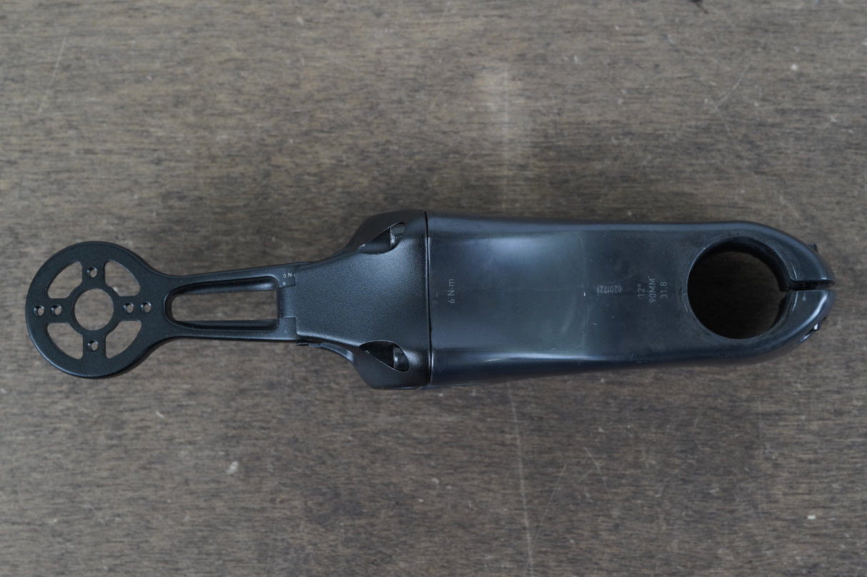 Zipp SL Sprint 90mm ±12 Degree Carbon Road Stem + Mount 207g 1 1/8" 31.8mm