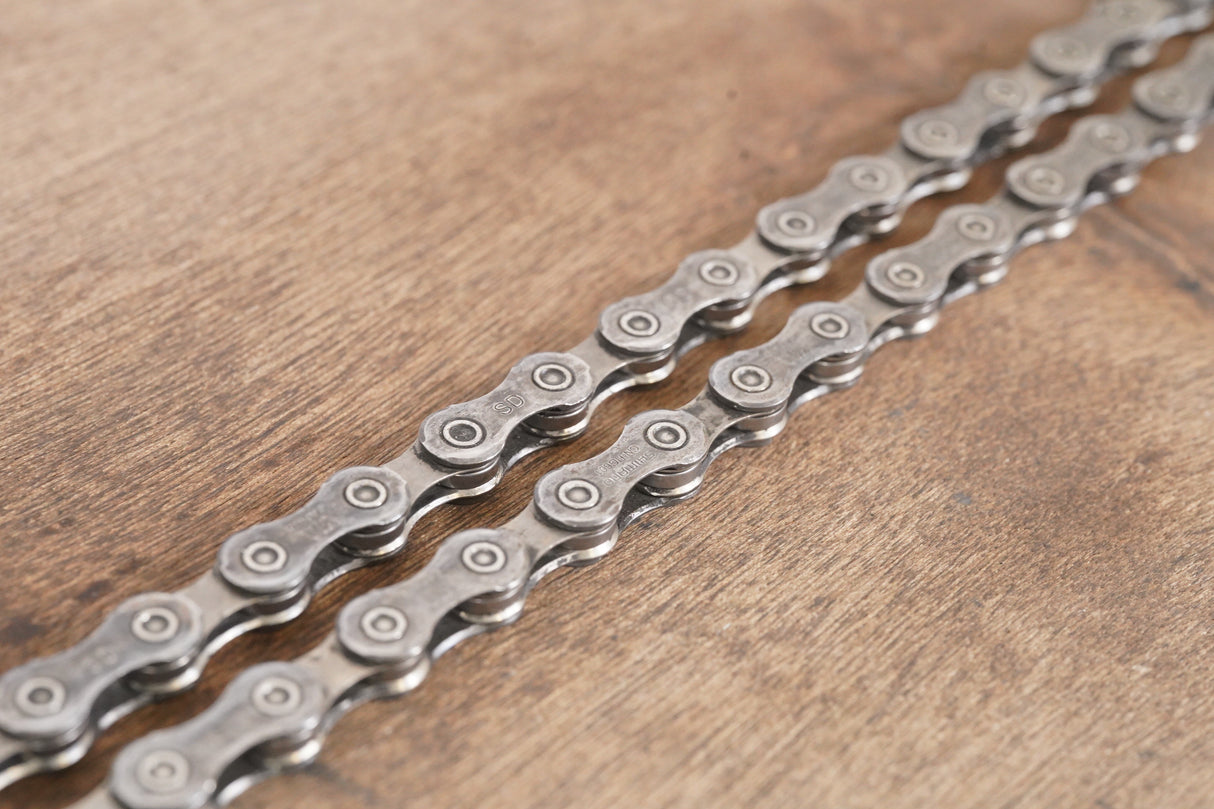 110L Shimano 105 CN-HG601 11 Speed Road Chain >75% Life Remaining 110 Links