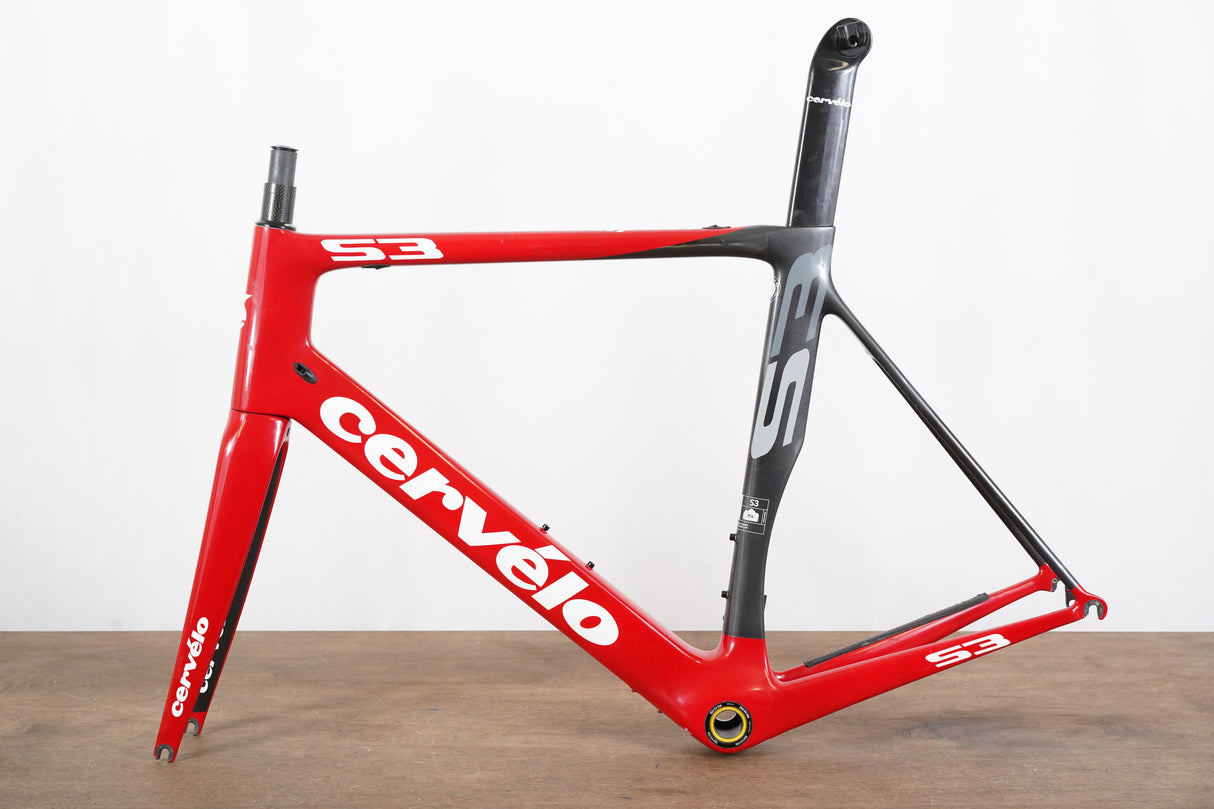 58cm Cervelo S3 Carbon Aero Rim Brake Road Frameset