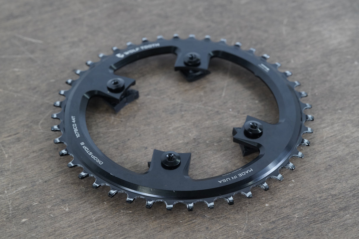 44T Wolf Tooth Components 4x107 1x 11 Speed Road Chainring