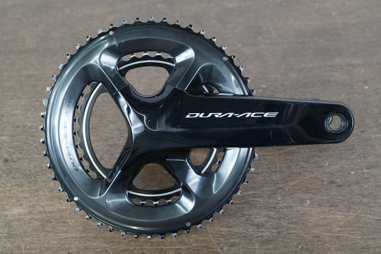 172.5mm 52/36T Shimano Dura-Ace FC-R9100 11 Speed Crankset 9100 661g