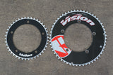 55/42T Vision Carbon TT 5x130BCD Road TT Time Trial Chainrings 300g