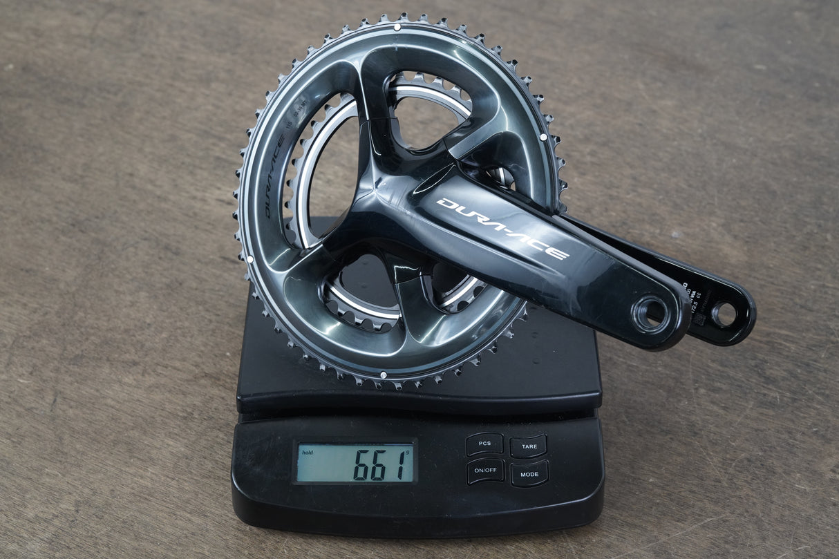 172.5mm 52/36T Shimano Dura-Ace FC-R9100 11 Speed Crankset 9100 661g