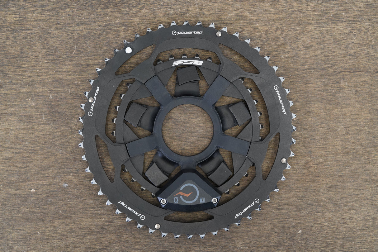 52/36T PowerTap C1 5x110 BCD Chain Ring Power Meter 325g