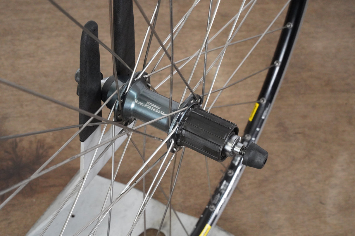 Mavic Open Pro Alloy Ultegra Clincher Rim Brake Wheelset 11 Speed