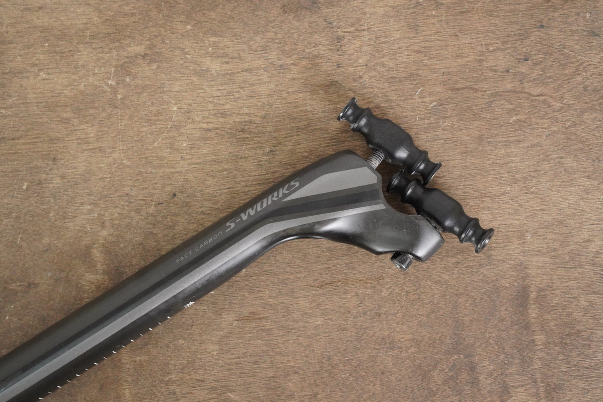 27.2mm Specialized S-WORKS FACT Carbon Setback Road Seatpost
