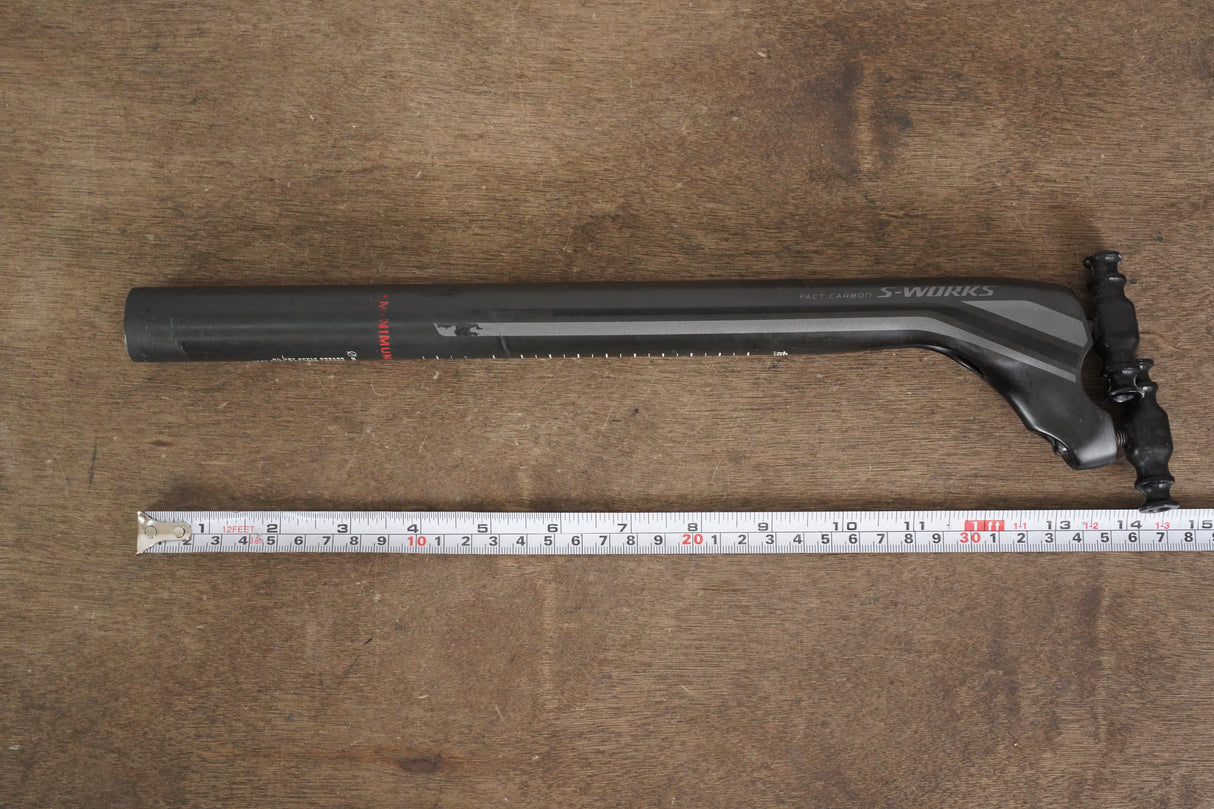 27.2mm Specialized S-WORKS FACT Carbon Setback Road Seatpost
