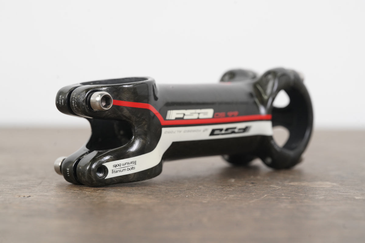 FSA OS-99 CSI 90mm ±6 Degree Carbon Alloy Road Stem 121g 1 1/8" 31.8mm