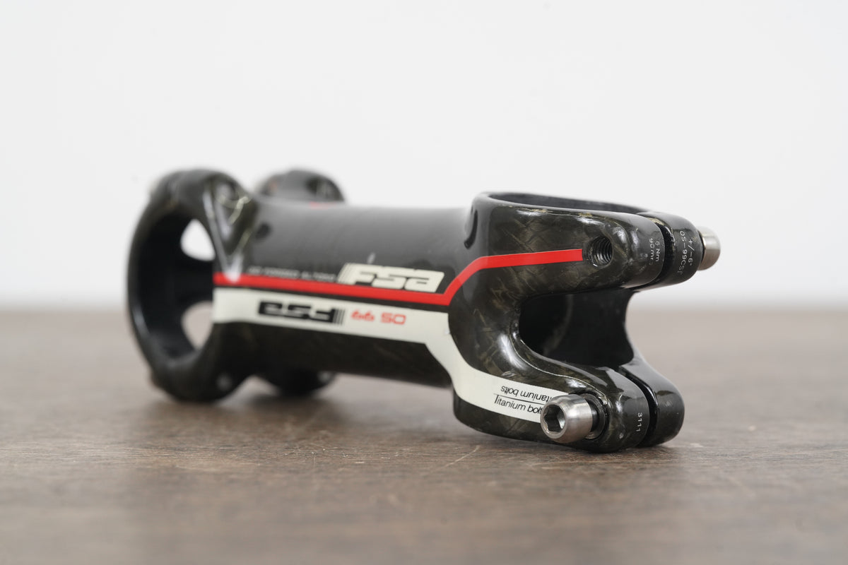 FSA OS-99 CSI 90mm ±6 Degree Carbon Alloy Road Stem 121g 1 1/8" 31.8mm