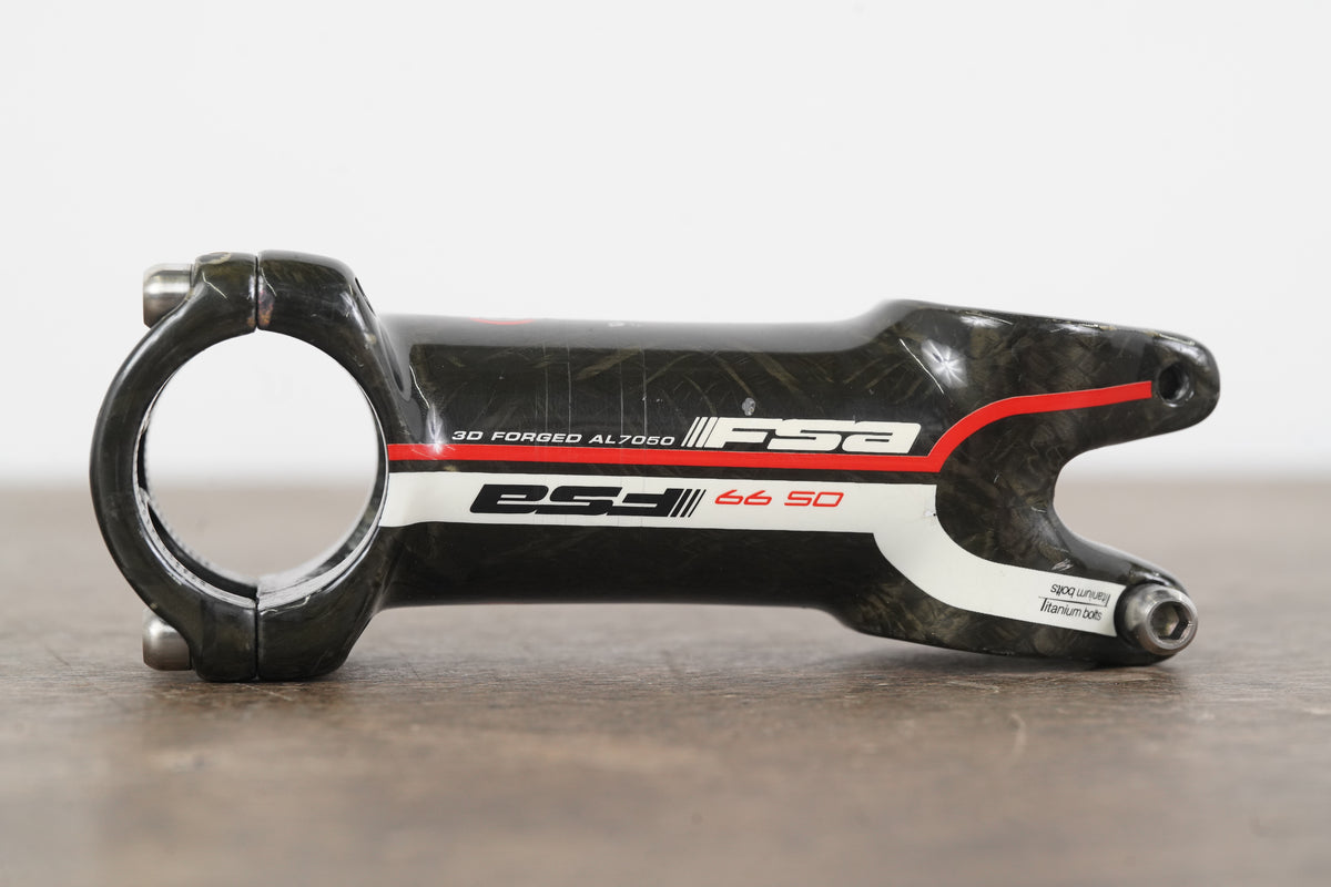 FSA OS-99 CSI 90mm ±6 Degree Carbon Alloy Road Stem 121g 1 1/8" 31.8mm