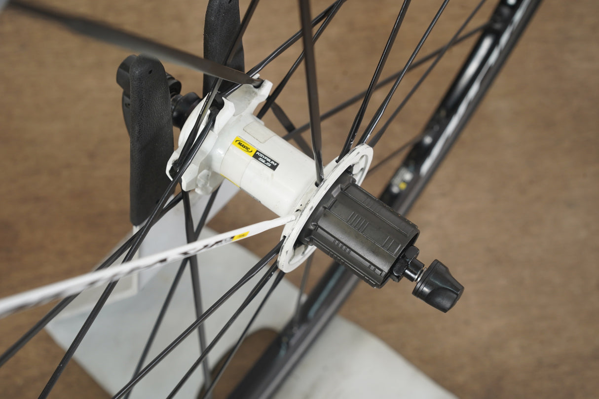 Mavic Ksyrium SLS Alloy Clincher Rim Brake Wheelset Shimano/SRAM 11 Speed