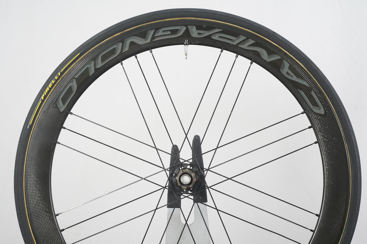 Campagnolo Bora One 50 Carbon Tubular Disc Brake Wheelset Campagnolo 11 Speed