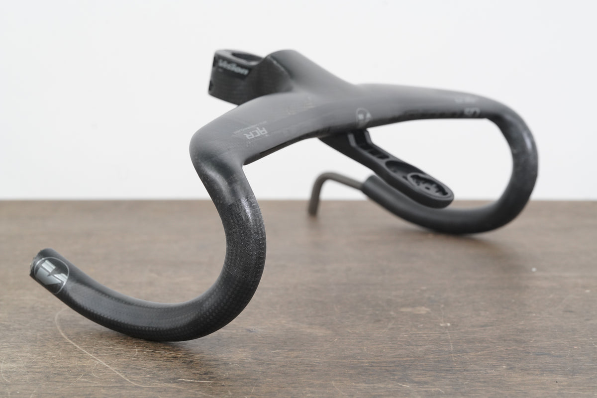 40cm 100mm -6 Degree Vision Metron 5D ACR Carbon Barstem Handlebar 1 1/8"