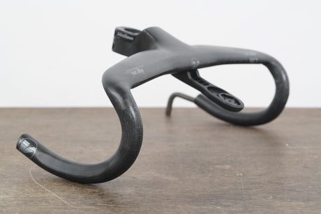 40cm 100mm -6 Degree Vision Metron 5D ACR Carbon Barstem Handlebar 1 1/8"