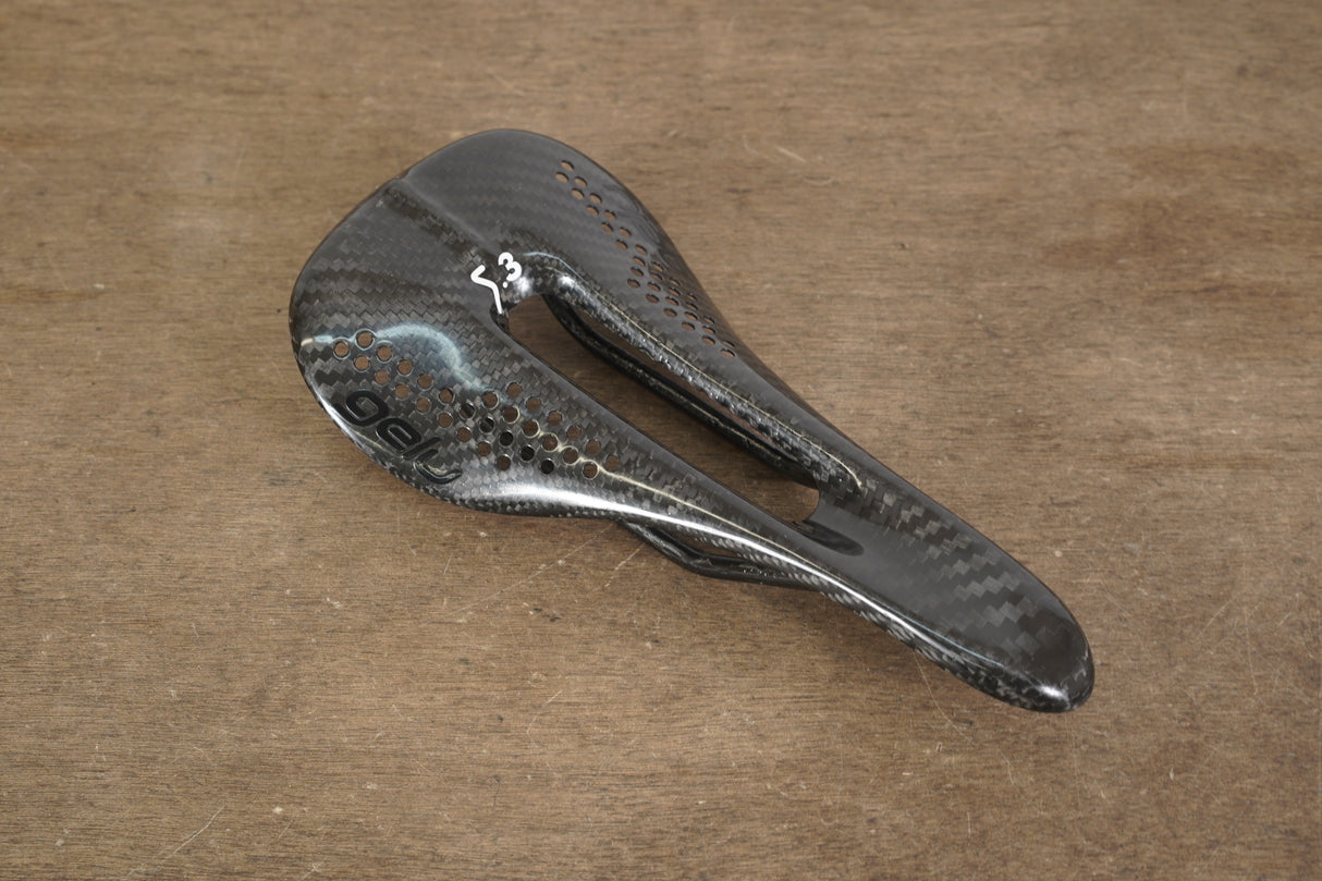 122mm Gelu Carbon Road Saddle 49g