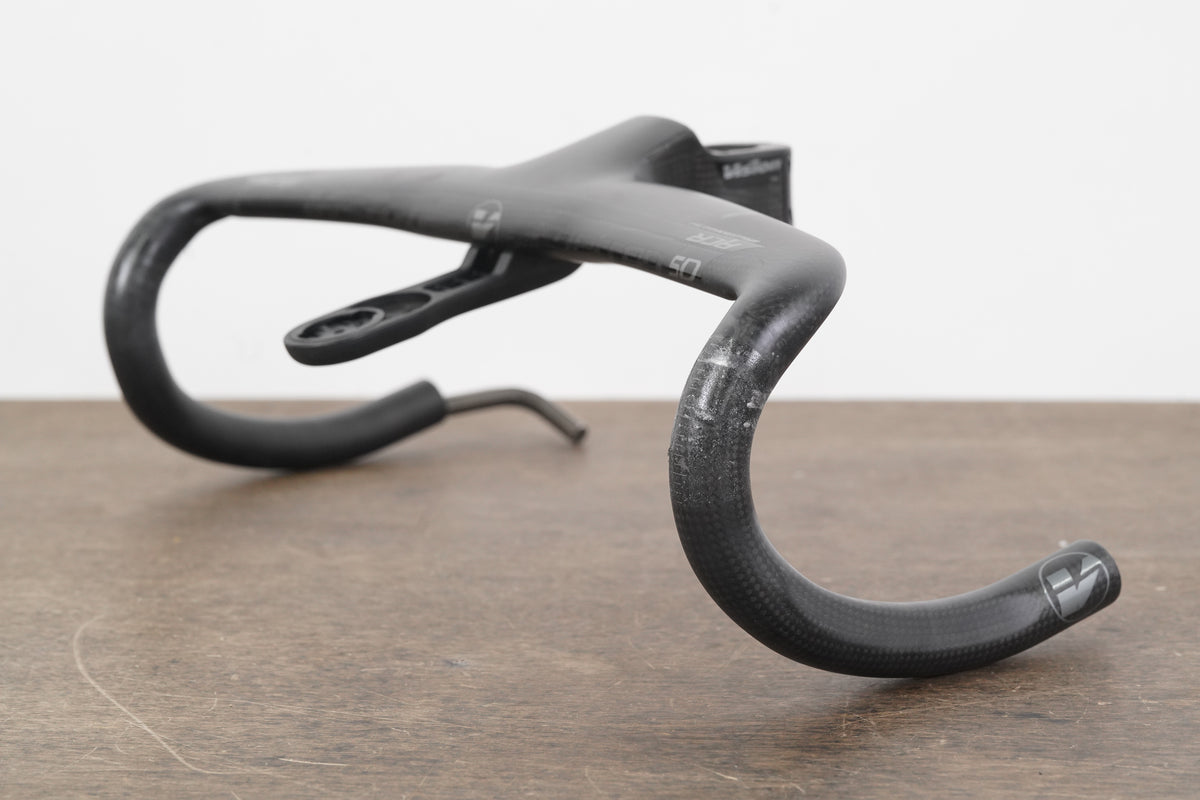 40cm 100mm -6 Degree Vision Metron 5D ACR Carbon Barstem Handlebar 1 1/8"