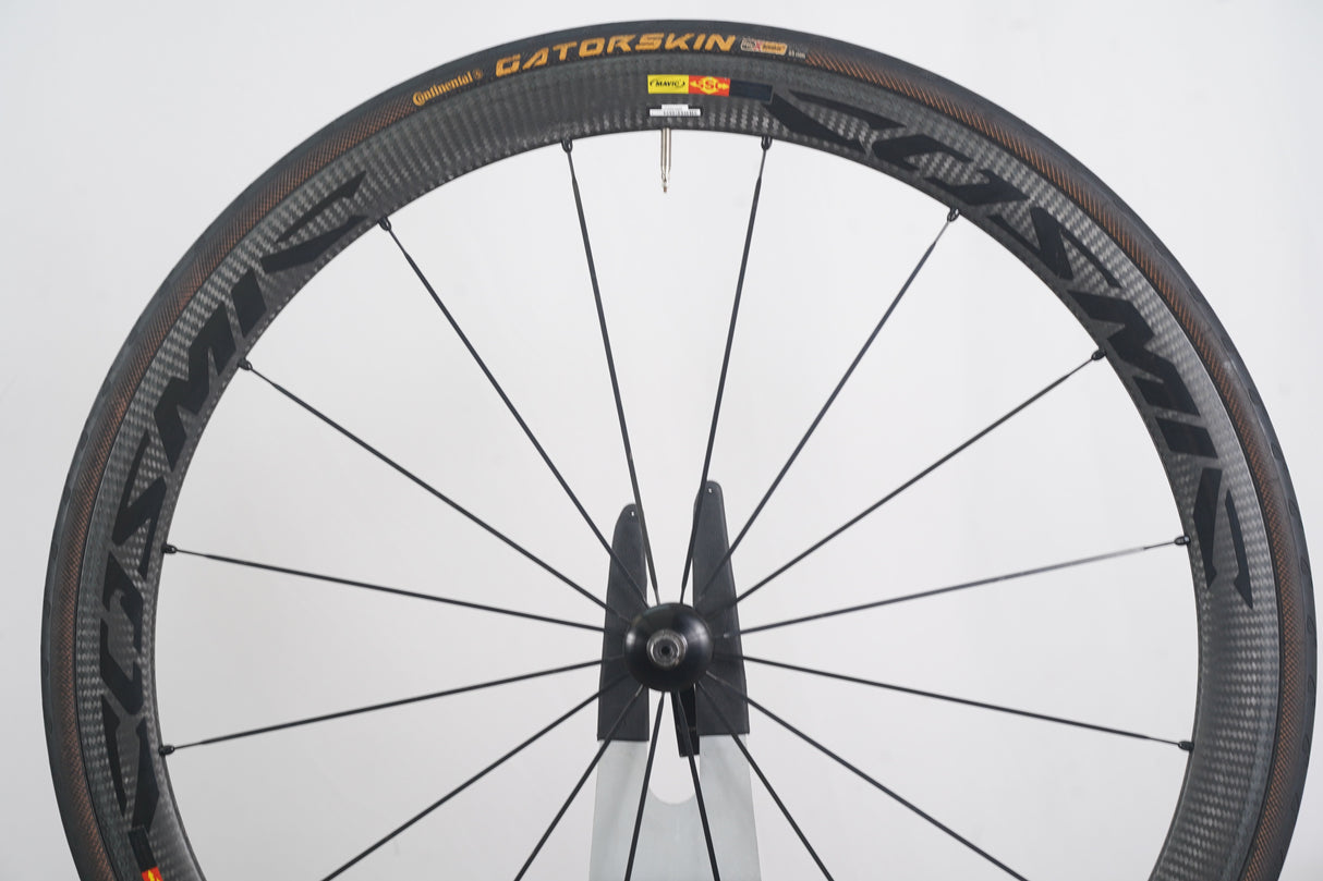 Mavic Cosmic Carbone 40 Carbon Clincher Rim Brake Wheelset 11 Speeed