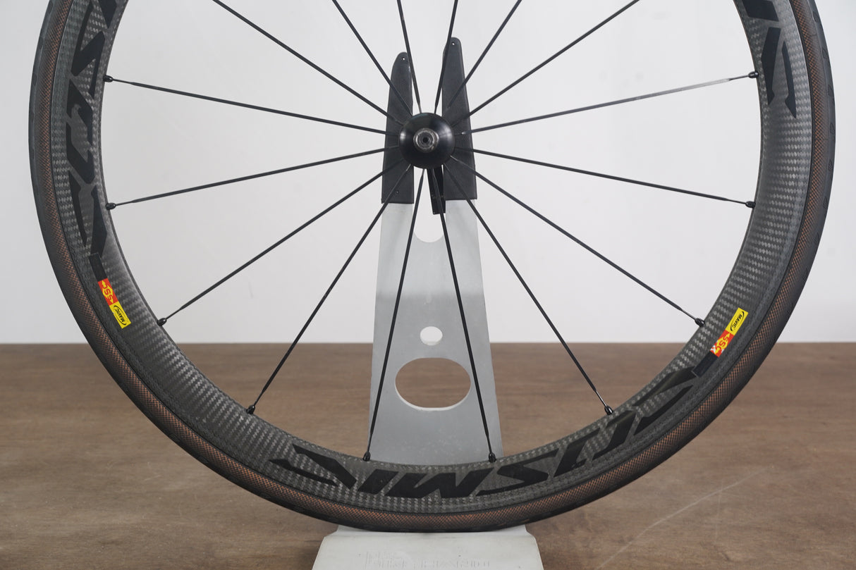 Mavic Cosmic Carbone 40 Carbon Clincher Rim Brake Wheelset 11 Speeed