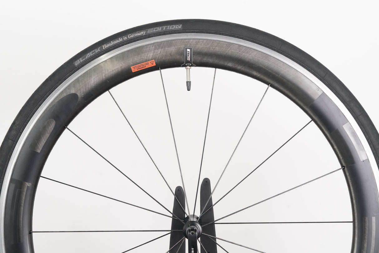 HED Jet 5 SCT Carbon Clincher Rim Brake Road Wheelset Shimano/SRAM 11 Speed