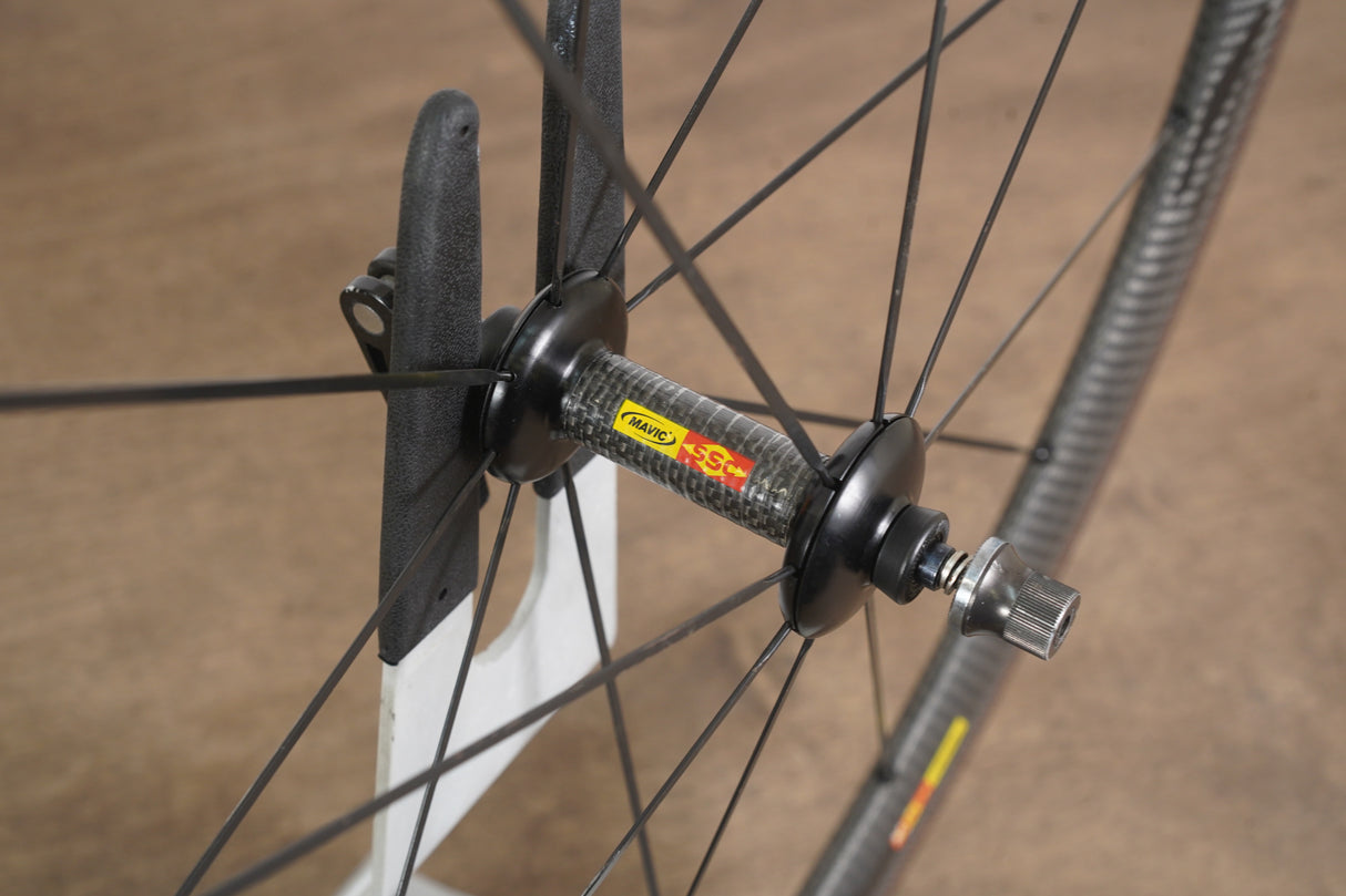 Mavic Cosmic Carbone 40 Carbon Clincher Rim Brake Wheelset 11 Speeed