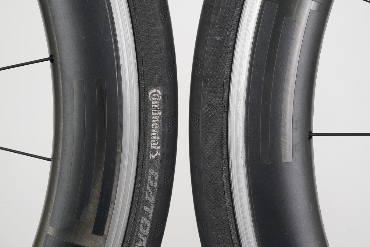 HED Jet 5 SCT Carbon Clincher Rim Brake Road Wheelset Shimano/SRAM 11 Speed