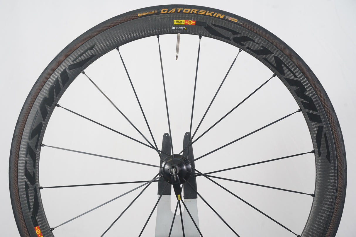 Mavic Cosmic Carbone 40 Carbon Clincher Rim Brake Wheelset 11 Speeed