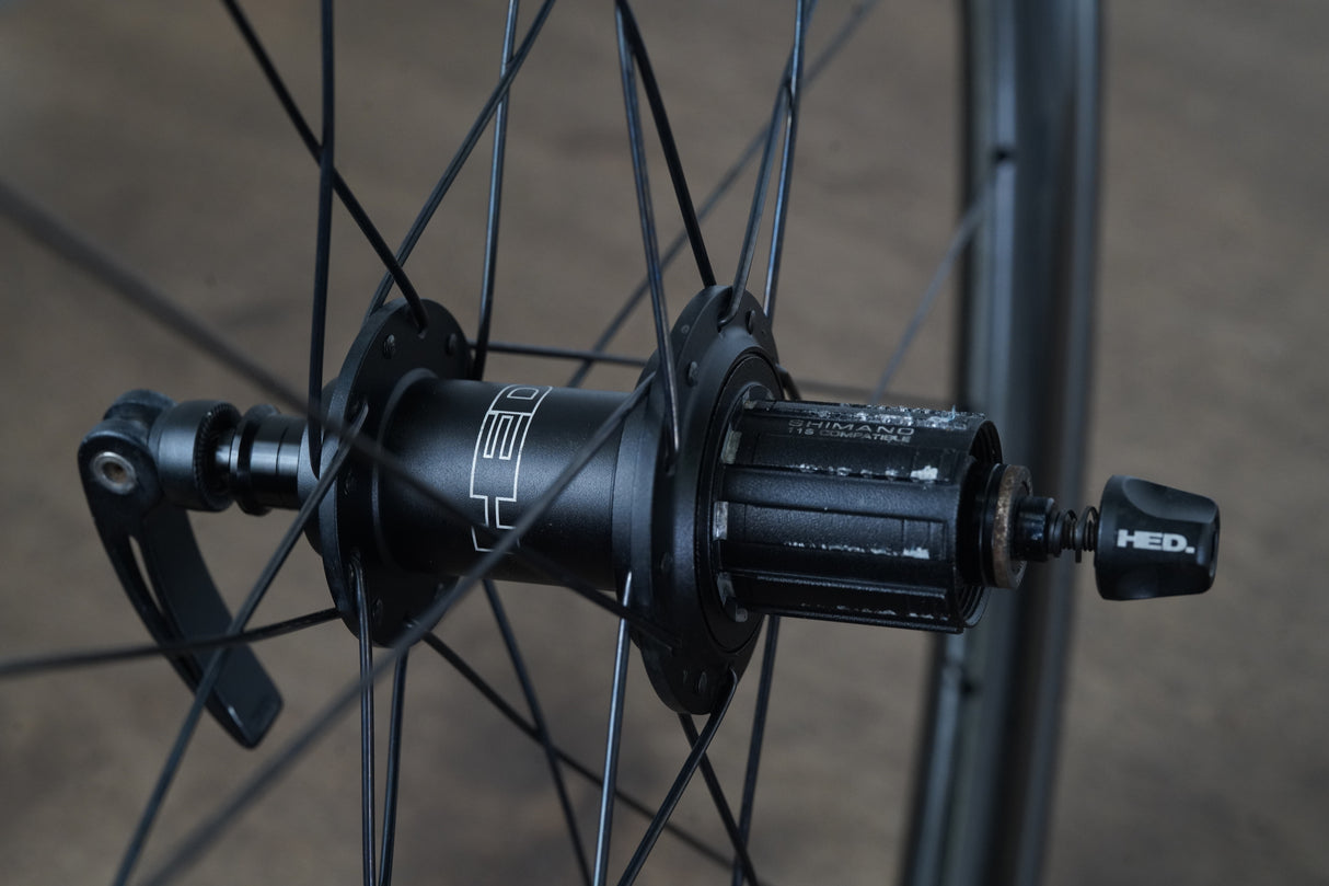 HED Jet 5 SCT Carbon Clincher Rim Brake Road Wheelset Shimano/SRAM 11 Speed