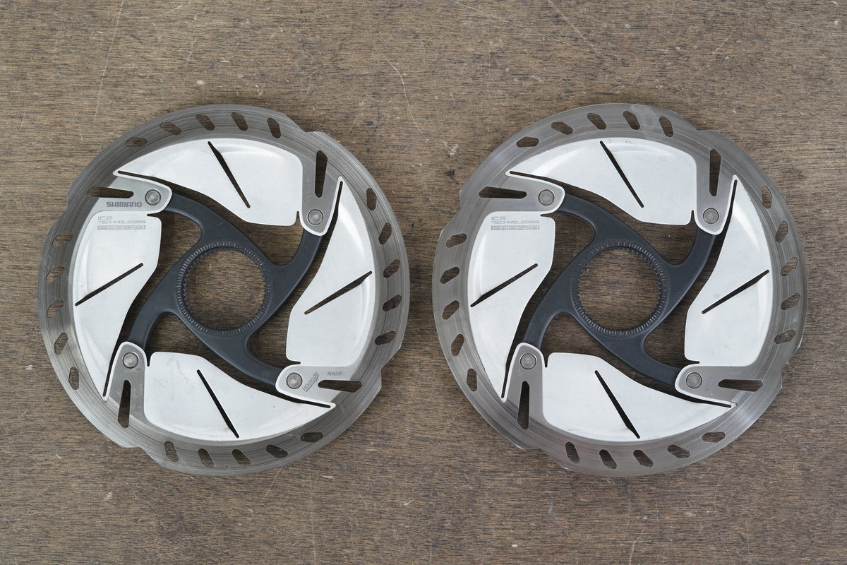 (2) 160mm Shimano Ultegra SM-RT800-S Center Lock Disc Brake Rotors RT 800