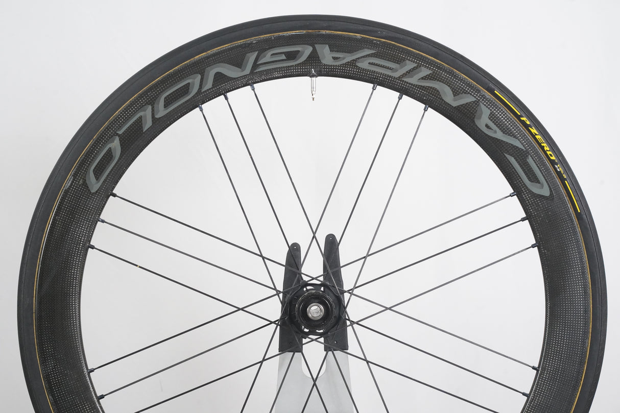 Campagnolo Bora One 50 Carbon Tubular Disc Brake Wheelset Campagnolo 11 Speed