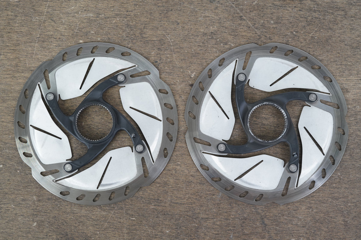 (2) 160mm Shimano Ultegra SM-RT800-S Center Lock Disc Brake Rotors RT 800