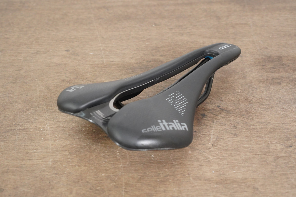 145mm Selle Italia SLR Superflow Boost Manganese Rail Road Saddle 214g