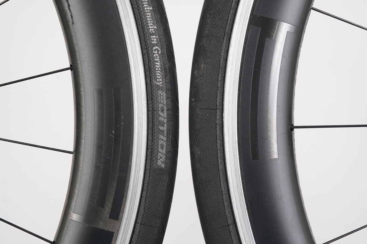 HED Jet 5 SCT Carbon Clincher Rim Brake Road Wheelset Shimano/SRAM 11 Speed